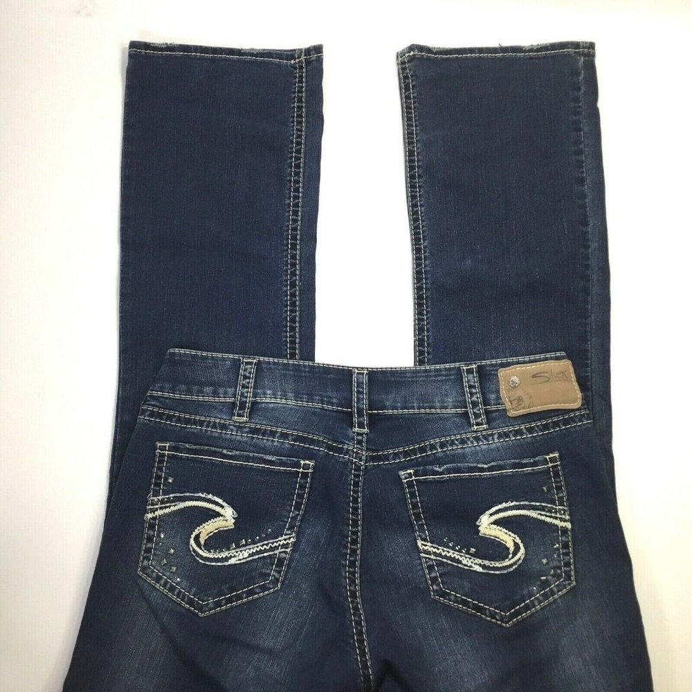 Silver Jeans~Suki Mid Slim Boot~Super Stretch~